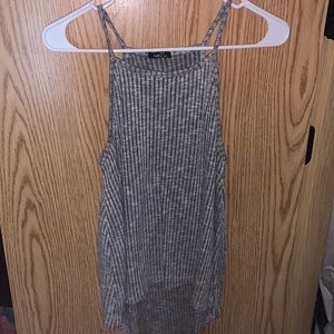 Light Grey tank top, baggy fit